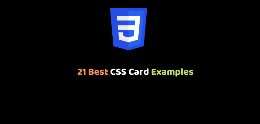 21 Best CSS Card Examples